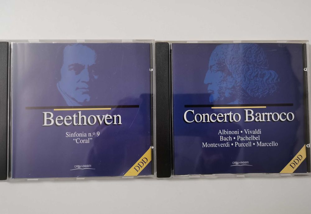 Beethoven e Concerto Barroco - 2 cds colecção Orbis Fabri