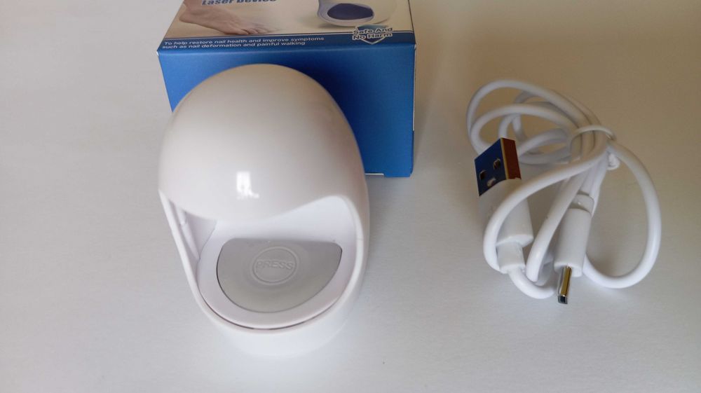 Лазерное устройство для уничтожения грибка ногтей.