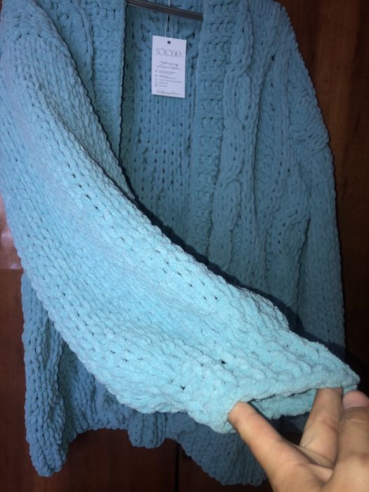 Вʼязаний неймовірно теплий і мʼякий кардиган