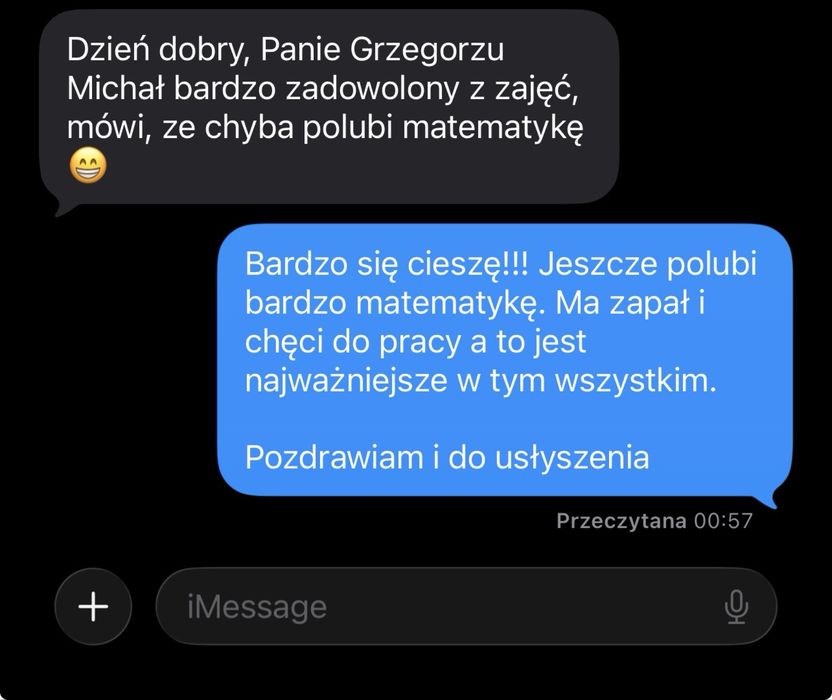 Korepetycje z matematyki - wszystkie poziomy (E8, matura, zaległości)