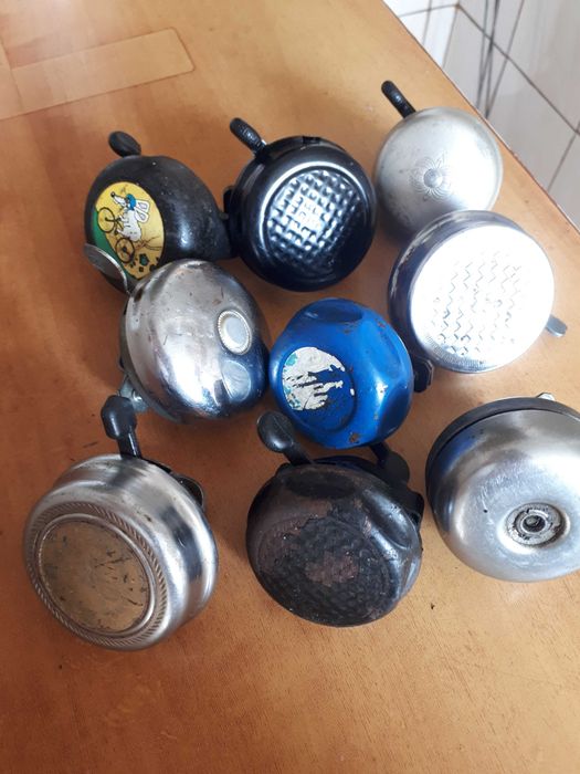 Stare Dzwonki rowerowe 9szt. Dzwonek rowerowy