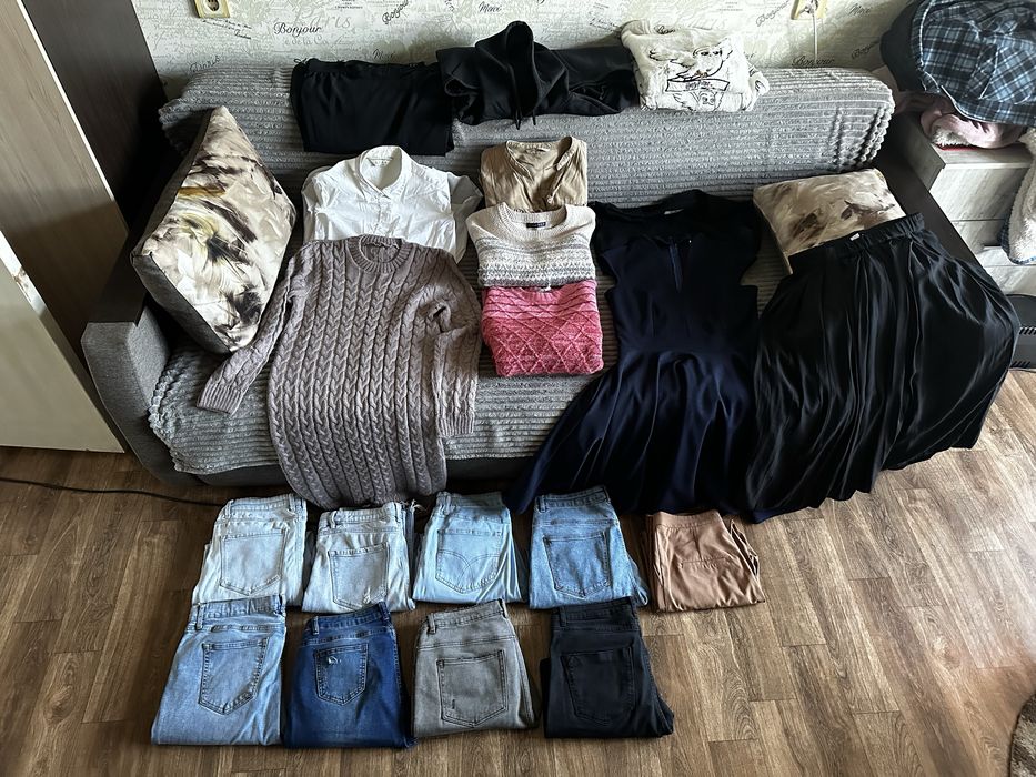 Лот/набір жіночого одягу бу 20 одиниць L-XL (42-46) все разом!