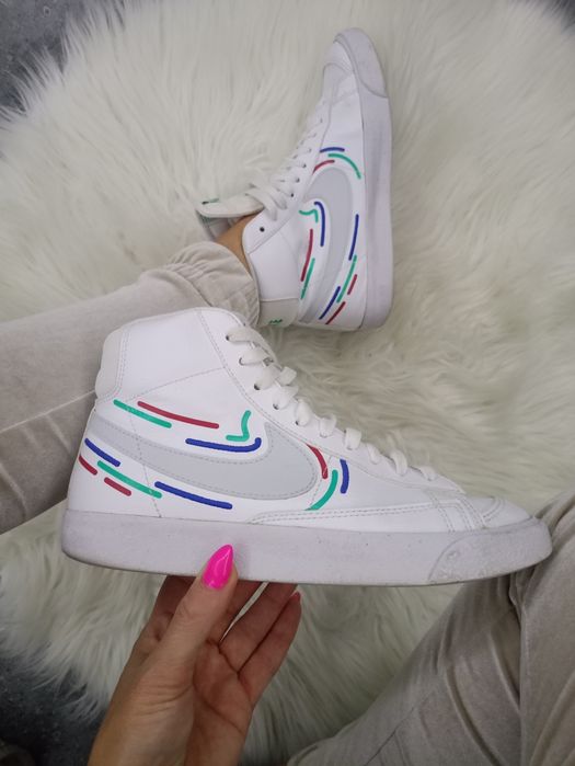 Buty za kostkę sneakersy Nike Blazer rozmiar 37.5 damskie