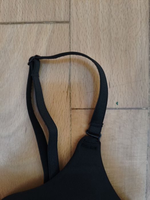 Soutien Preto Push-Up com aros tiras amovíveis XL