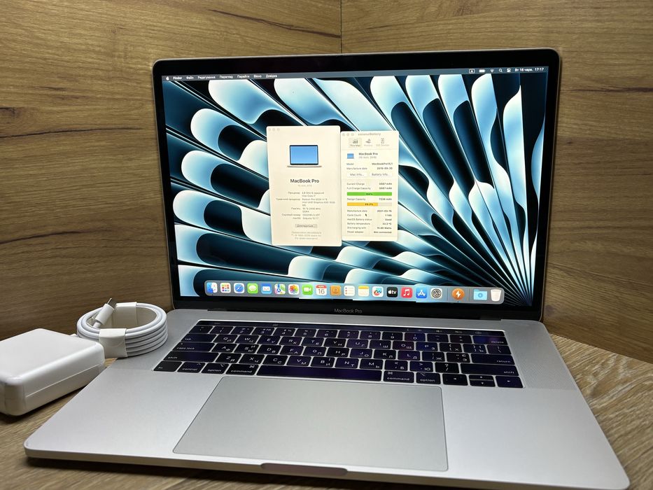Apple MacBook Pro 15 2019 16gb/512gb/Radeon Pro 555x/core i7 a1990