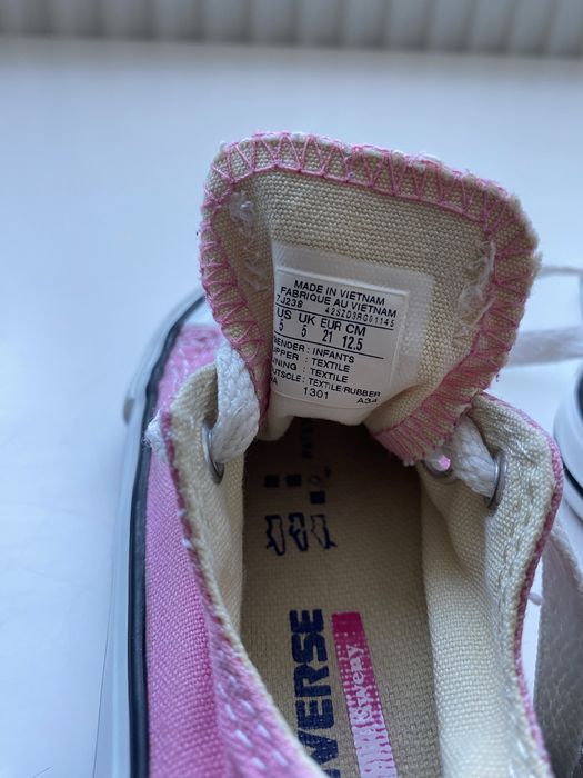 Кеди конверс 21 розмір 12,5 устілка