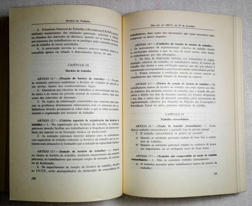 Livro Lei Geral do Trabalho (1981)