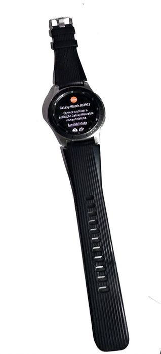 Samsung Galaxy Watch 46mm Silver – Pronto a Configurar (Excelente Estado)