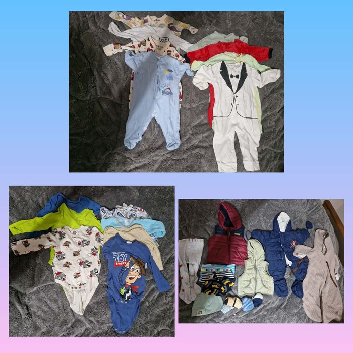 Paka ubrań 62 chlopiec