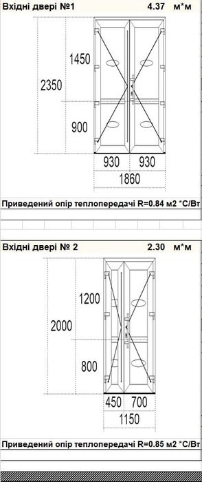 Двері металопластикові/Вікна металопластикові