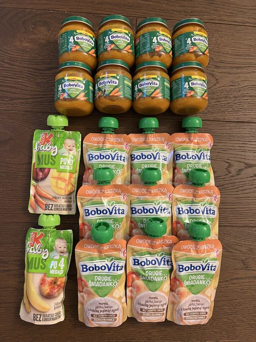 Sloiczki i tubki dla dzieci i niemowląt od 4 miesiąca życia