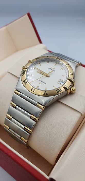 Omega Constellation Quartz - Steel + 18k Gold  - unisex 33.5 mm