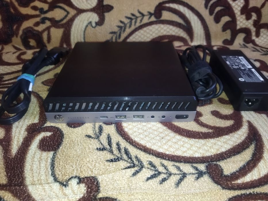 Mini PC‼️HP 705 G4,Ryzen 5 2400GE,Vega 11,DDR4 4gb,HDD 320gb,Windows 10 БП