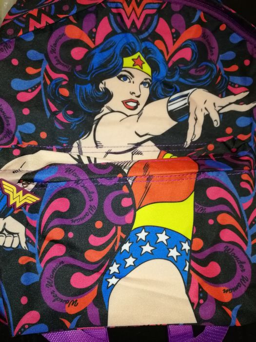 Mochila banda desenhada Wonder Women Nova coleção Justice League