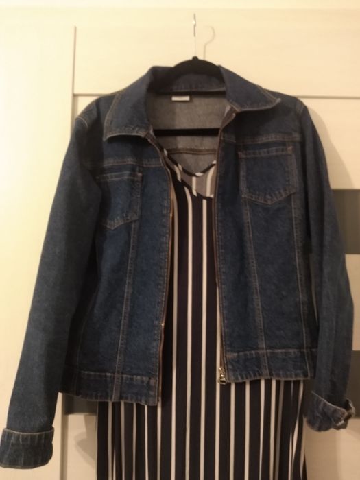 Kurtka dżinsowa młodzieżowa 176cm Tunezja .