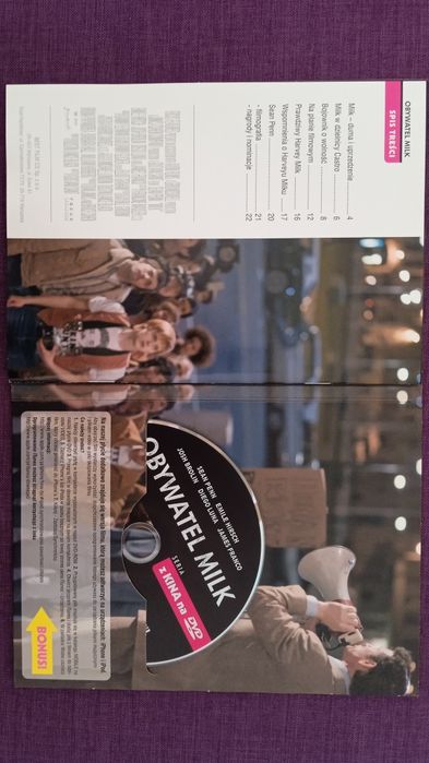 film DVD obywatel milk