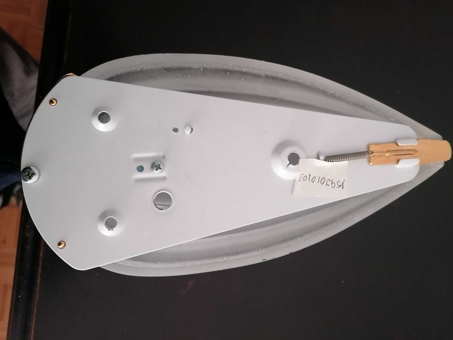 Espectaculares Apliques de Parede em Vidro Branco -Novo