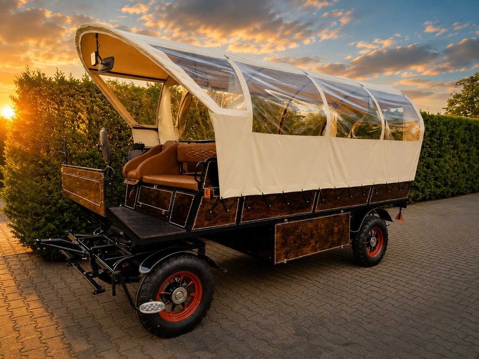 Powóz konny bryczka planwagen 24 osoby