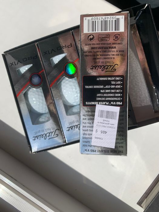 Мʼячі для гольфу Titleist Pro V1X