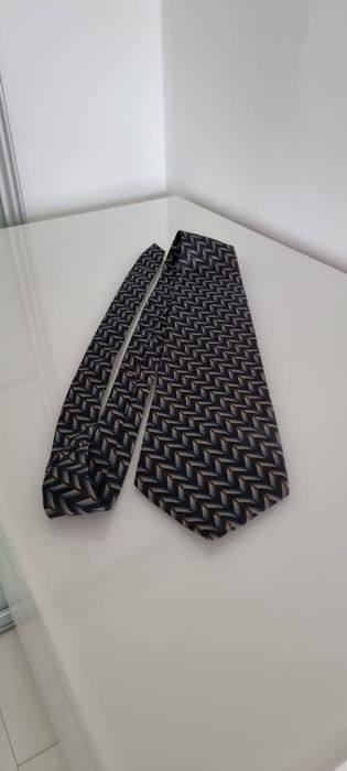 2 krawaty - odcienie ciemne, eleganckie