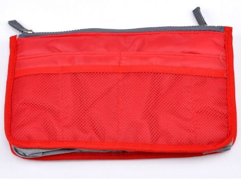 Organizador de Mala / Carteira / Bolsa - Vermelh - ARTIGO NOVO EMBALAD