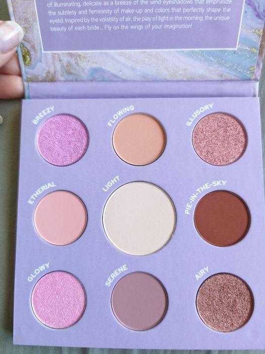 Paleta cieni Claresa Bride light