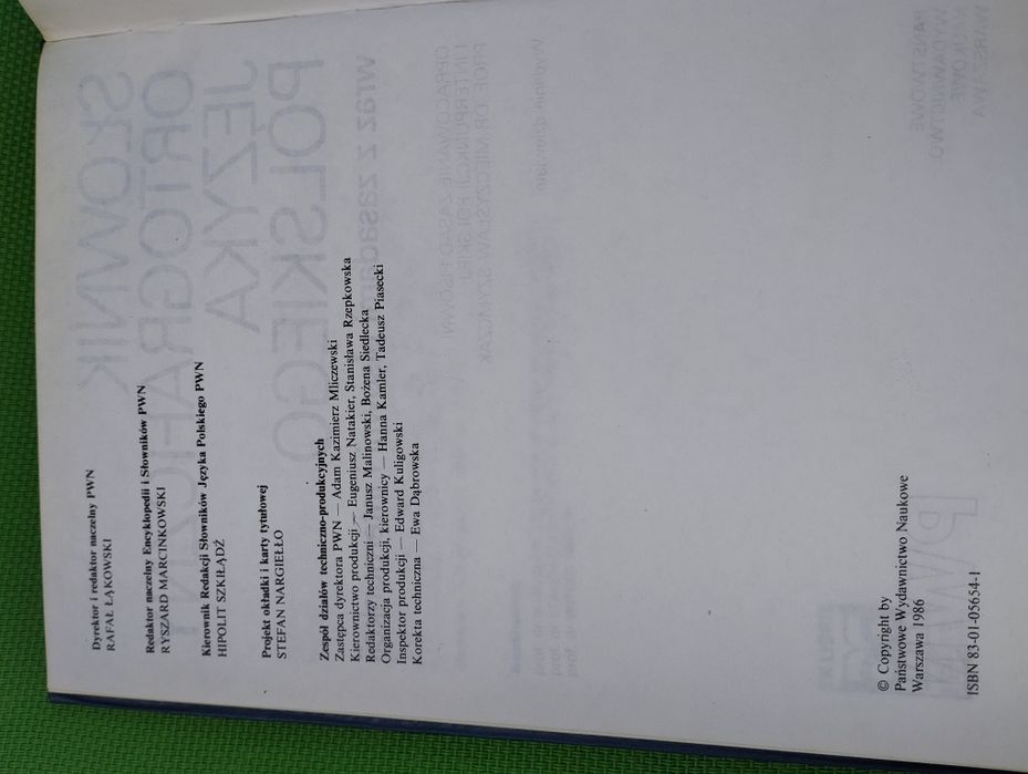 Słownik ortograficzny języka polskiego