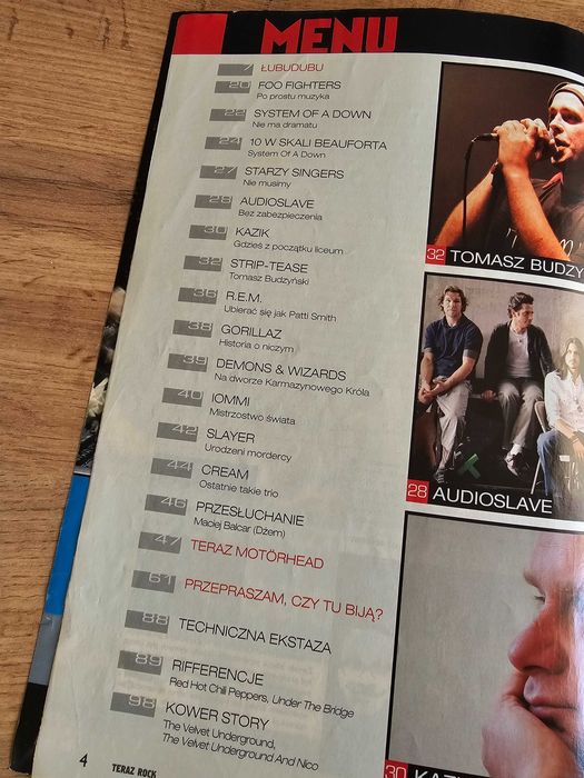 Teraz Rock 7/2005 - System of a Down, Motorhead, Kazik, Foo Fighters