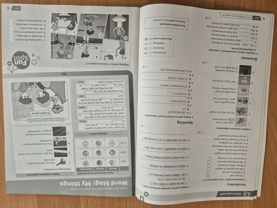 Zeszyt ćwiczeń Klasa V English Class A+ Pearson