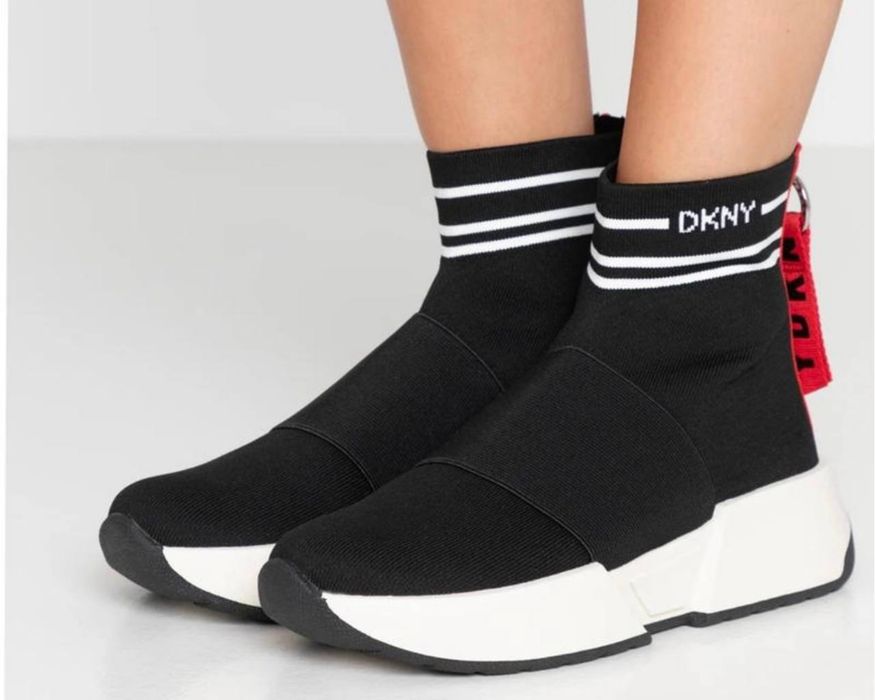 Кроссовки ботинки чулок DKNY