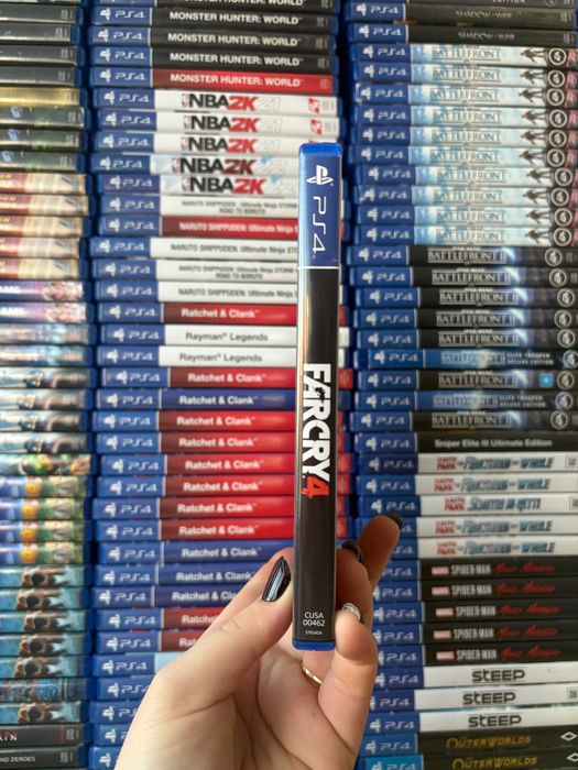 Гра Far Cry 4 на ps4, диск з грою на пс 4, ліцензія