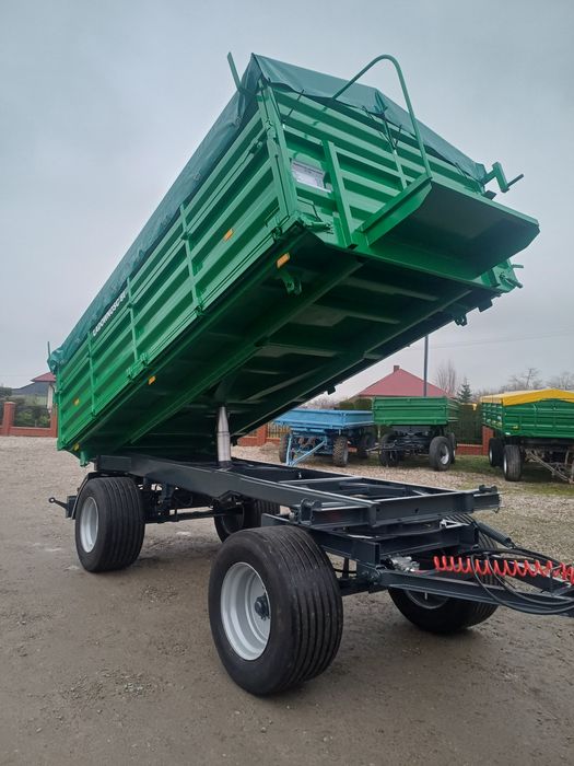 Przyczepa wywrotka 8 ton na 3 strony niemka pronar hw 80 d55