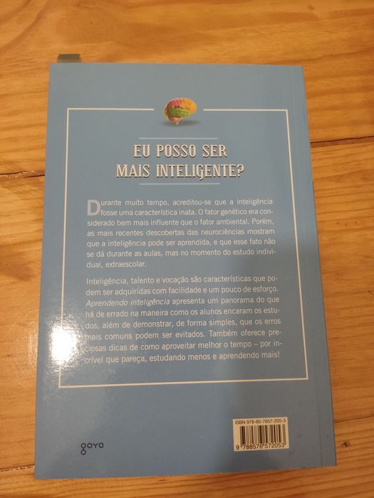Livro "Aprendendo Inteligência", do prof. Pierluigi Piazzi