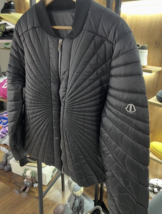 ‼️Знижка‼️ Бомбер Rick Owens x Mncler Radiance / Peter Black — zdjęcie 3