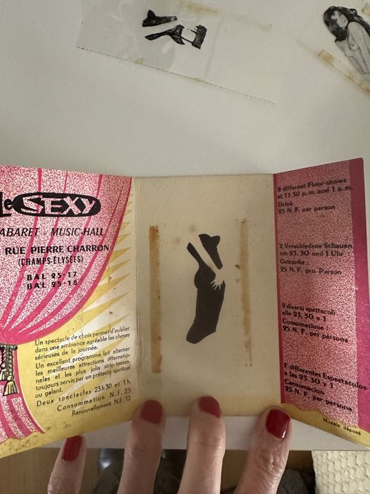 Attraction strip-tease variétes Cabaret