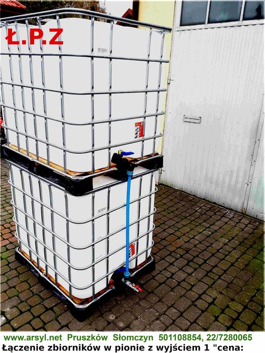 Zbiornik 1000 l Mauzer 1000 l pojemnik IBC