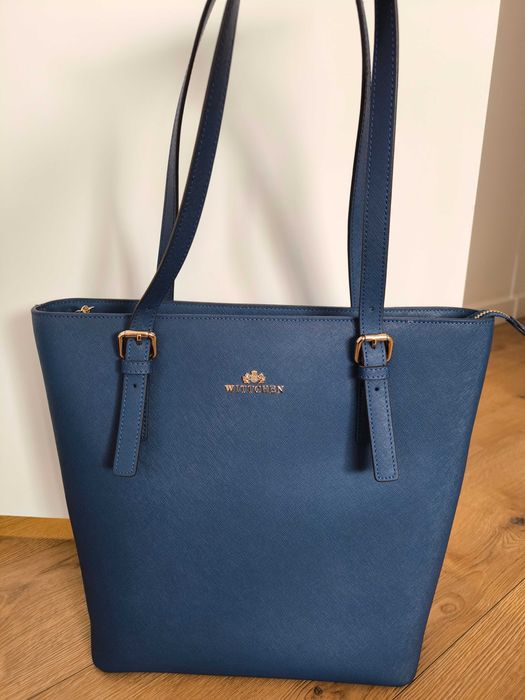 Torebka Wittchen, stan idealny, piękna, skóra naturalna