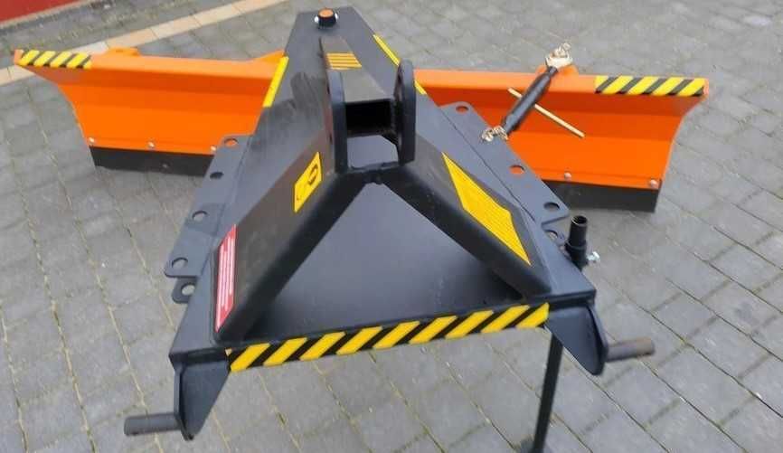 Pług na tył do śniegu do ciągnika OBROTOWY 360 stopni DOWÓZ Cała PL