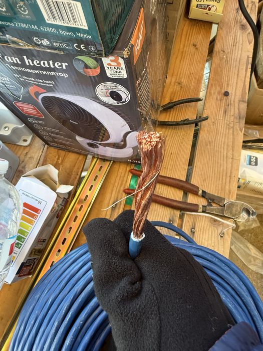 Кабель, Провод ПВ-3 25мм Медь Оригинал