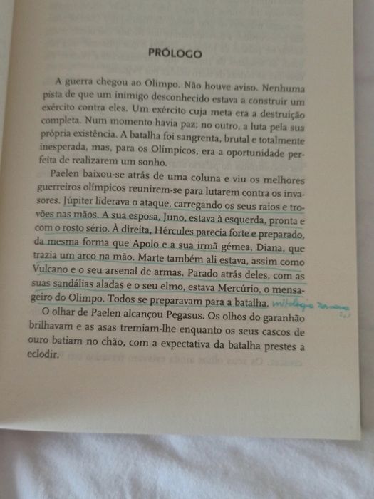 Pegasus e o Fogo do Olimpo