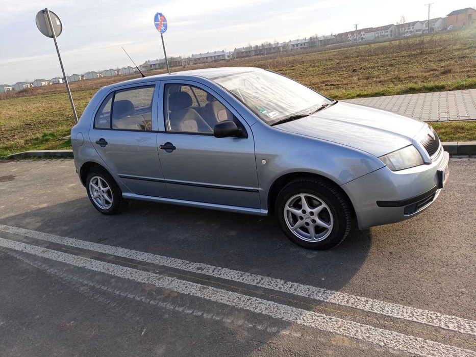 Skoda Fabia 1.2 HTP, 2003r, 158tys, garażowana