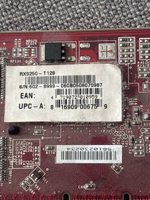 Karta graficzna MSI ATI RADEON 9250 128MB RX9250-T128 MS-8952 retro