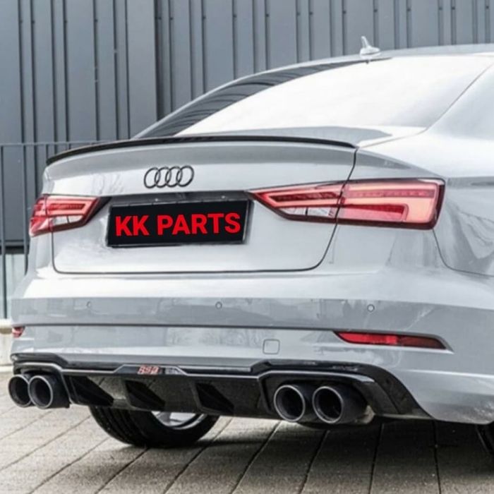 LIP SPOILER AILERON PALA AUDI A3 RS3 S3 S-LINE SLINE Limousine SEDAN
