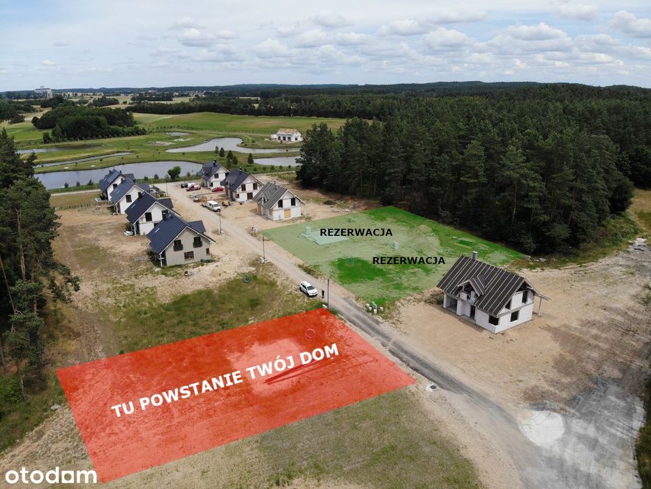 Jabłówko - dom w stanie surowym na atrakcyjnym osiedlu