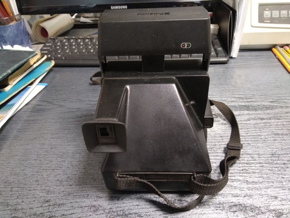 Aparat fotograficzny Polaroid Spirit 600 Vintage retro Prl