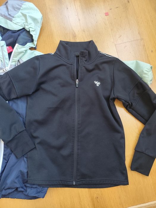 Kurtka wiatrówka chłopięca 152 + bluza Hummel