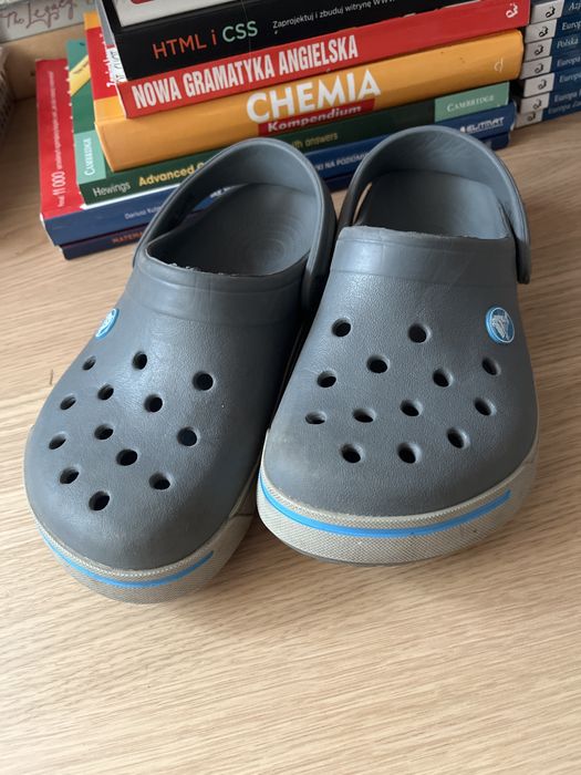 Klapki crocsy Crocs J 3 stan bardzo dobry