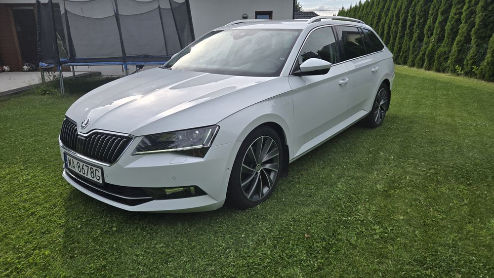 Skoda Superb III L&K 2.0TDI WEBASTO biała perła