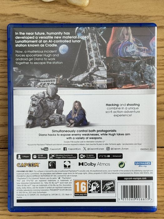 Pragmata PS5 como novo!