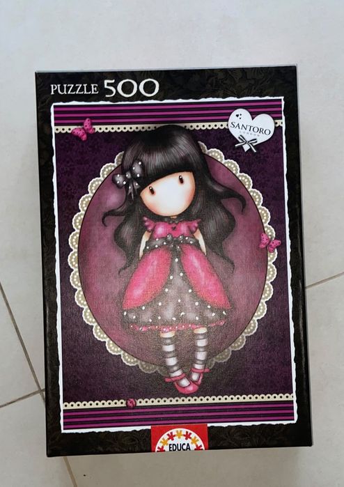 Puzzles 500 peças Santoro EDUCA - vários